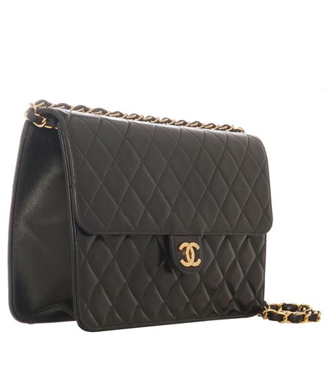 chanel classic flap size cm|vintage chanel single flap.